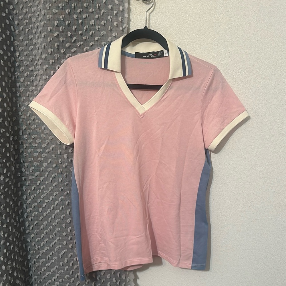 RLX Ralph Lauren Golf Polo V-Neck Tailored Fit size Small Brand new without tags